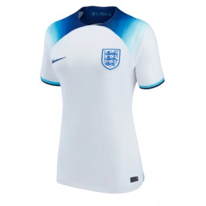 England Replica Home Stadium Shirt for Women World Cup 2022 Short Sleeve